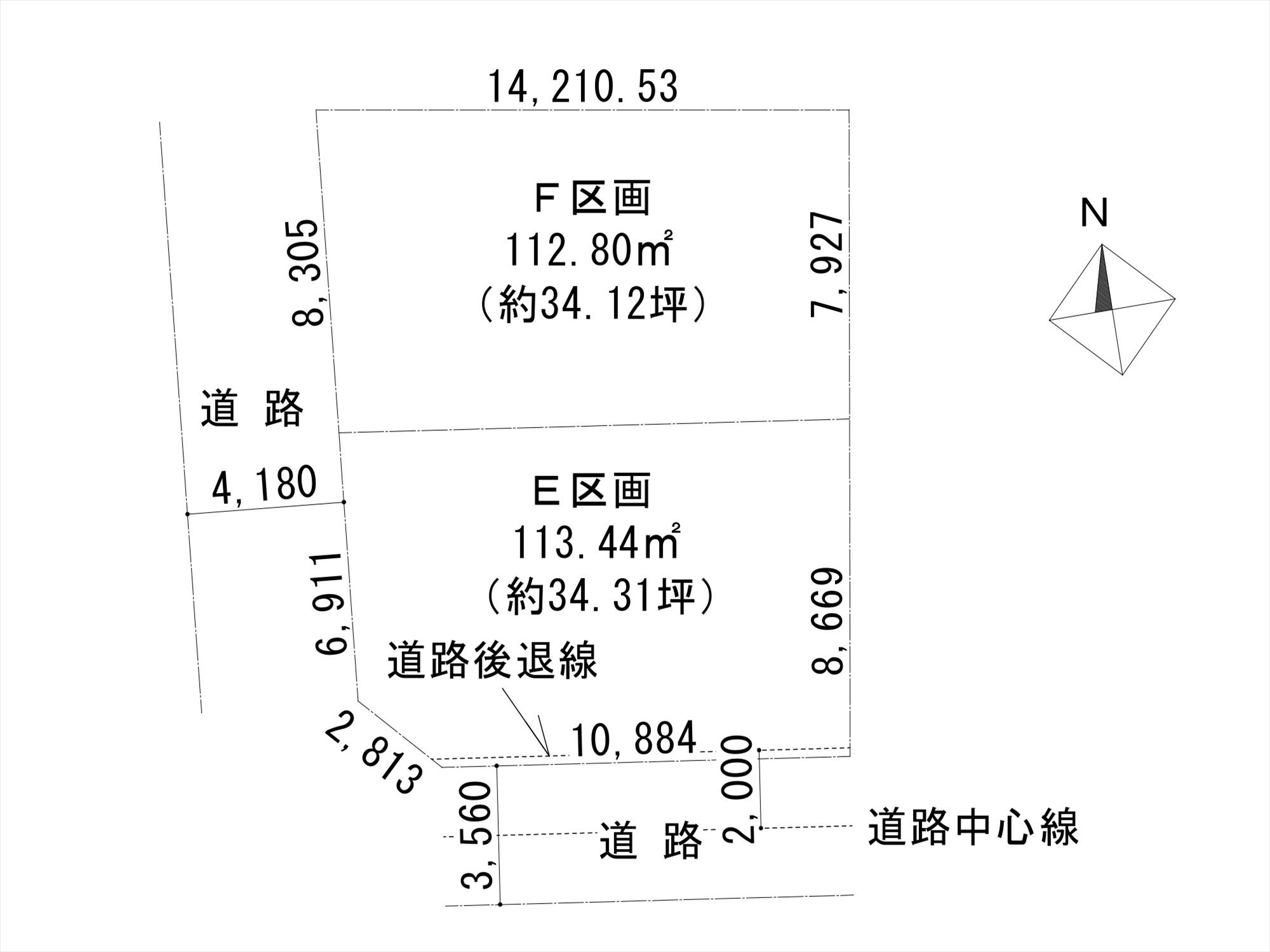 稲沢祖父江の注文住宅分譲地D号地